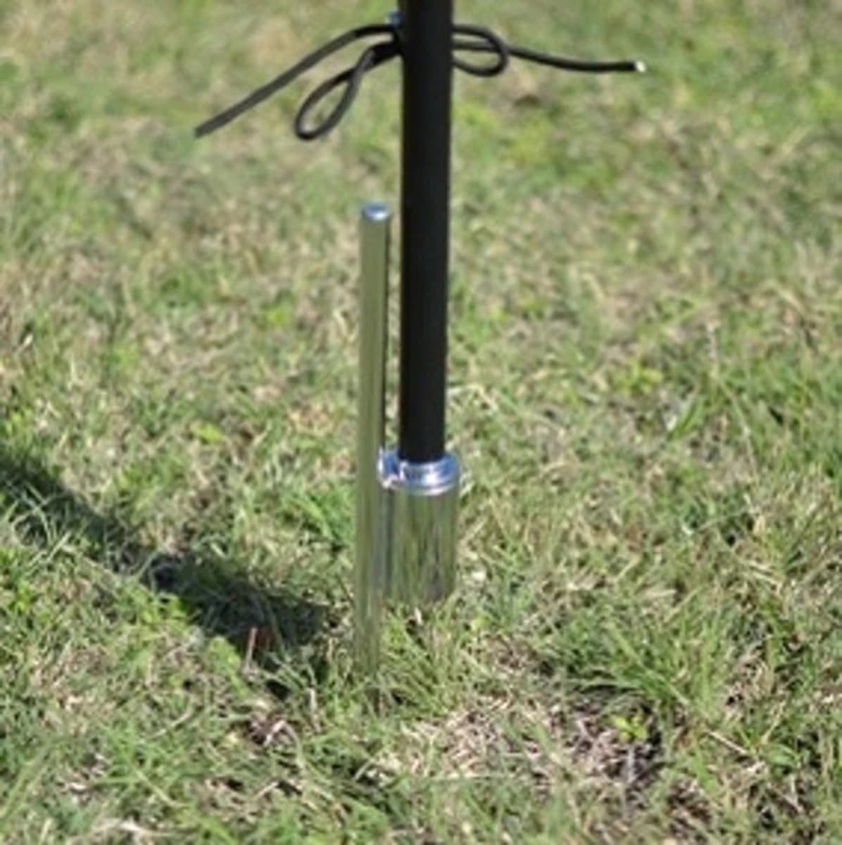 ##6' Feather Flag Outdoor Base + Hardware Template Customization