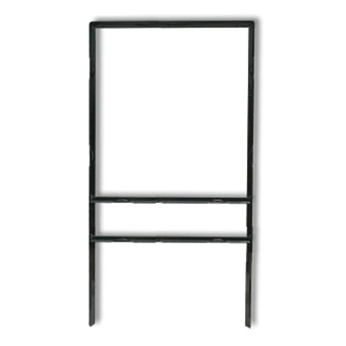 30"h x 24"w Metal Frame  - 1 rider (Black) Template Customization