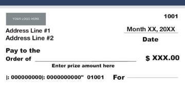 Picture of Oversized Checks 30236026