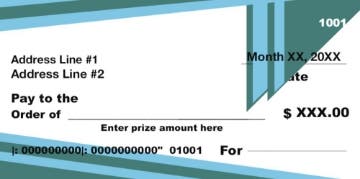 Picture of Oversized Checks 30241814