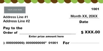 Picture of Oversized Checks 30242145