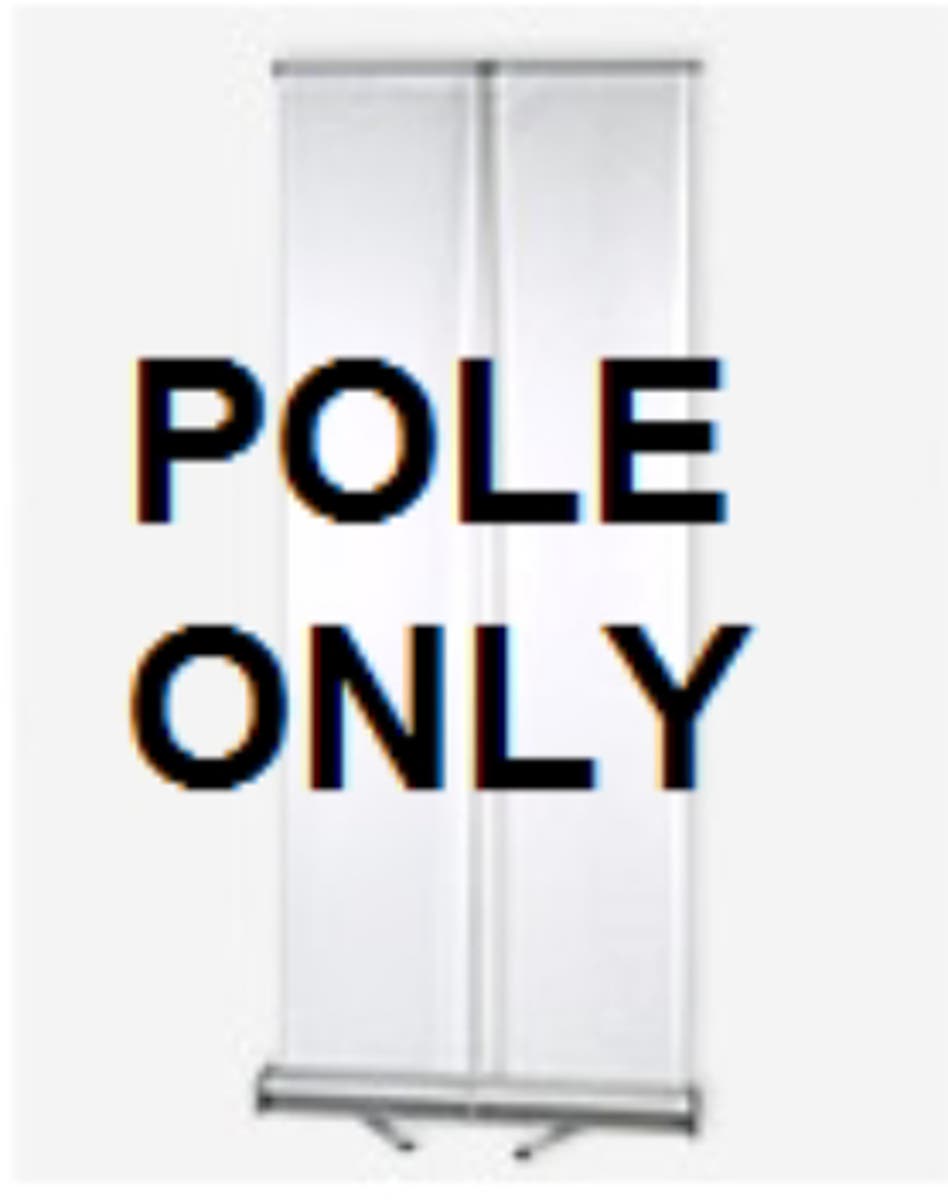 Replacement Retractable Banner Pole Template Customization