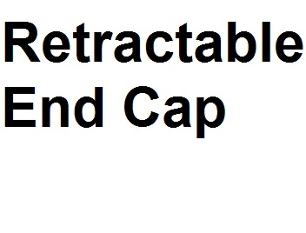 Replacement Retractable End Cap Template Customization