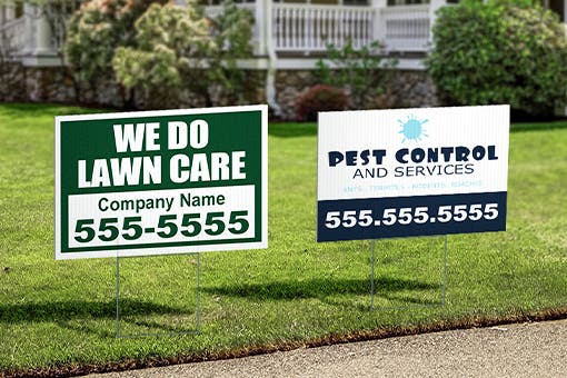 Personalized yard signs sales