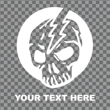 Picture of Skull Window Clings 12734731
