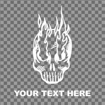 Picture of Skull Window Clings 12734735