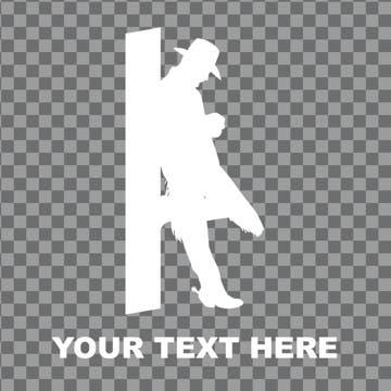 Picture of Cowboys Window Clings 12736353