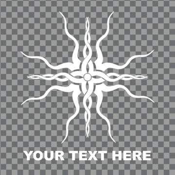 Picture of Tribal Window Clings 12736761