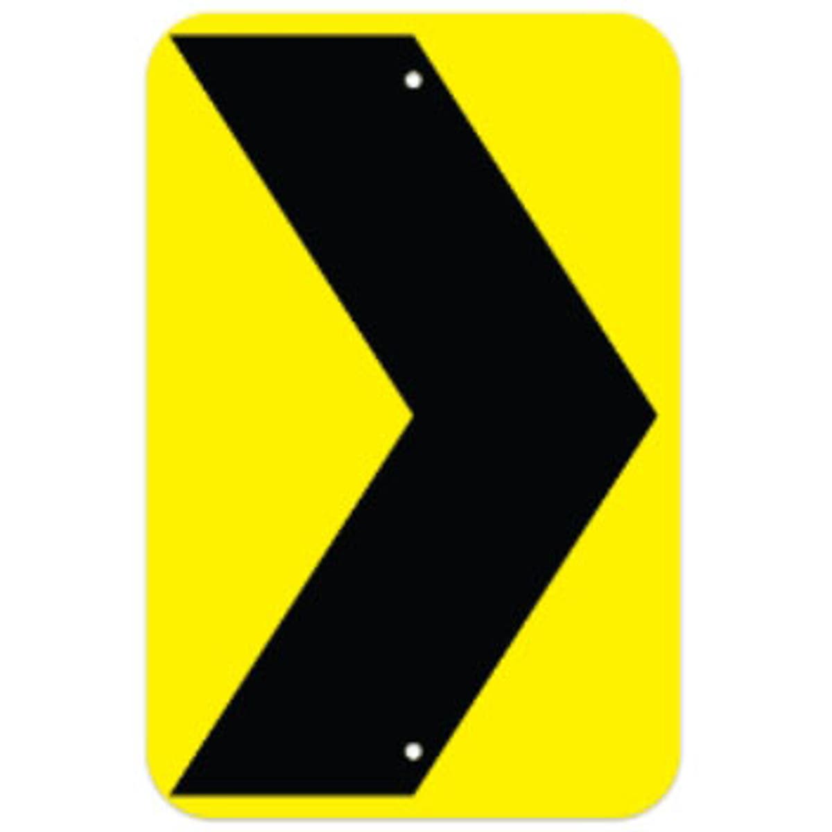Chevron Sign - 18"x24" - .080 HIP Template Customization