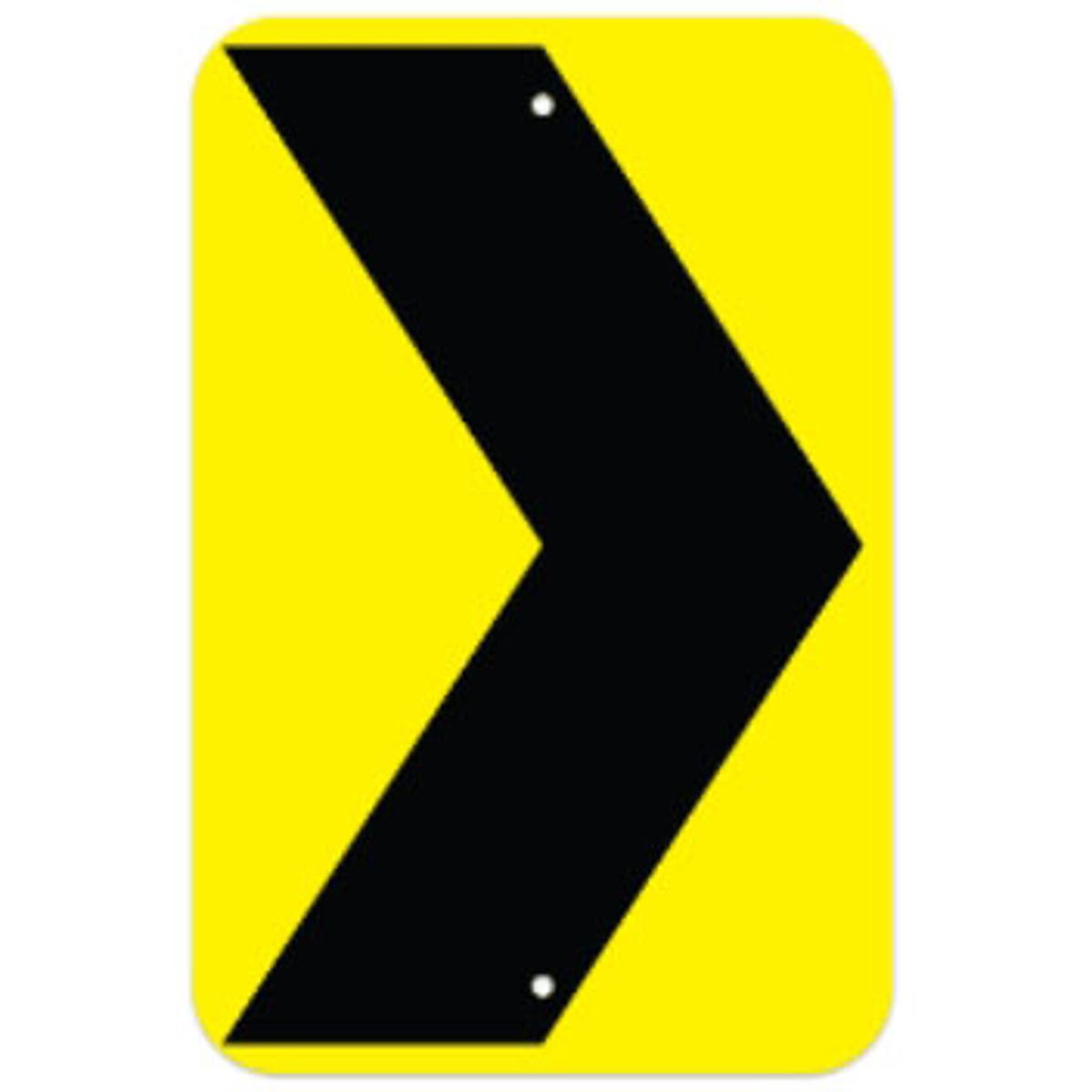 Chevron Sign - 24"x30" - .080 HIP Template Customization