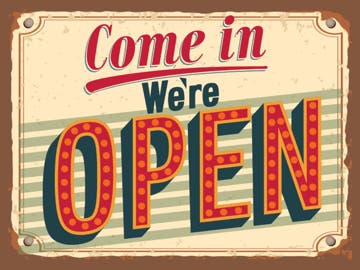 Picture of We're Open 873475813
