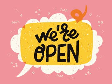 Picture of We're Open 873476975
