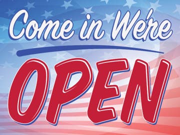 Picture of We're Open 873477023