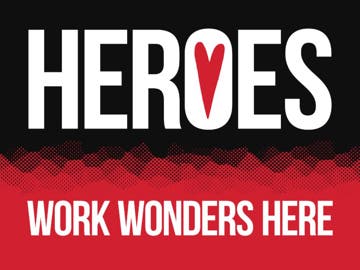 Picture of Heroes Work Here 873132832