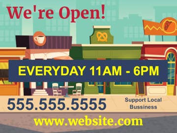 Picture of Support Local Signs 872186554
