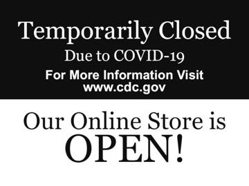 Picture of Temporary Closure Signs 872167873