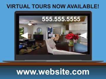 Picture of Virtual Real Estate Tour Signs 872186387