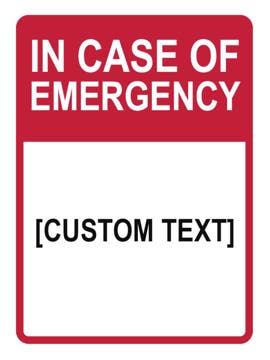 Picture of In Case of Fire 859190108