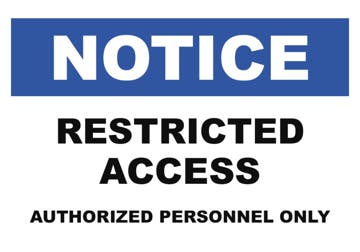 Picture of Notice Signs 859799745