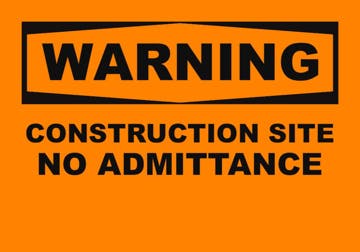 Picture of Construction Signs 860405364