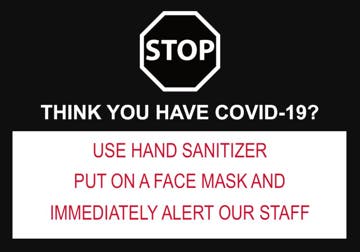 Picture of Hospital Signage Decals 872153945