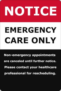 Picture of Hospital Signage 873131218