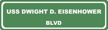 Picture of Navy Ship Street Signs 13961087