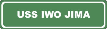 Picture of Navy Ship Street Signs 13962914