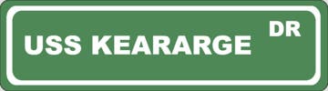 Picture of Navy Ship Street Signs 13962955
