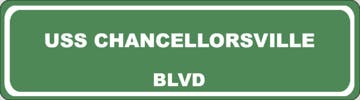 Picture of Navy Ship Street Signs 13963005