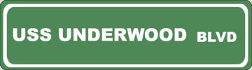 Picture of Navy Ship Street Signs 13963068