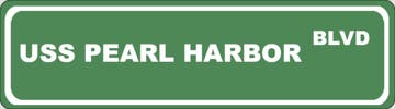 Picture of Navy Ship Street Signs 13963201