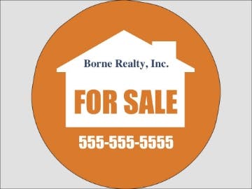 Picture of Circle Shaped Signs 877403631