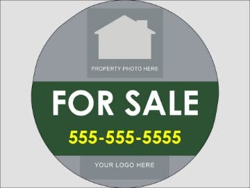 Picture of Circle Shaped Signs 3