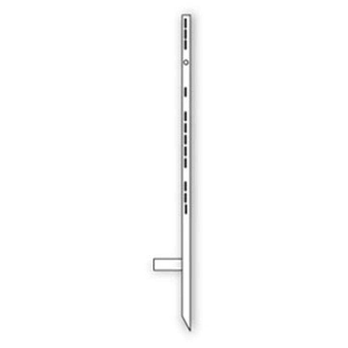 48" Stepper Stake (White) Template Customization
