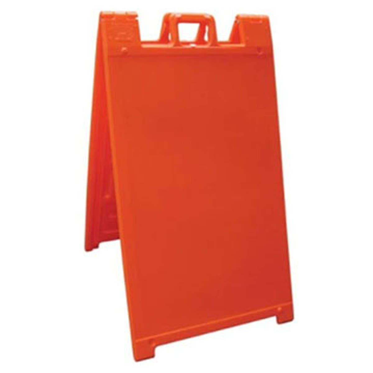 Orange Sandwich Board Blank Template Customization
