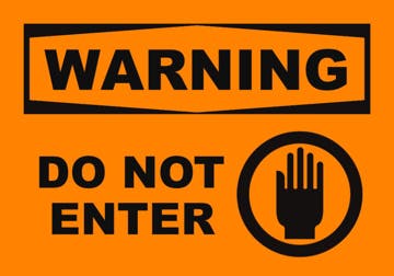 Picture of Do Not Enter Signs 860902645