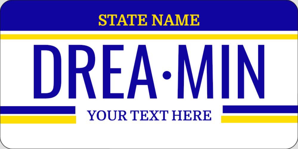 Personalized License Plates BuildASign