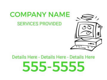 Picture of IT Service 9-9" x 12"