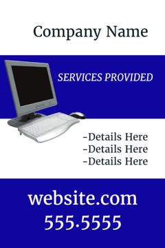 Picture of IT Service 6-18" x 12"