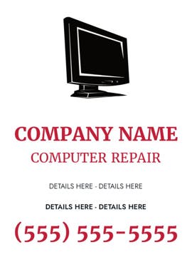 Picture of IT Service 7-24" x 18"