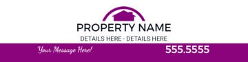 Picture of 6" x 24" Property Management 5