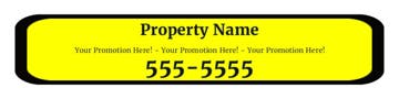 Picture of 6" x 24" Property Management 16