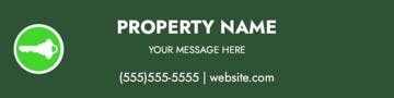 Picture of 6" x 24" Property Management 12