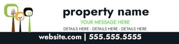 Picture of 6" x 24" Property Management 10