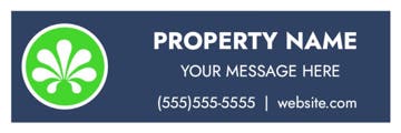 Picture of 6" x 18" Property Management 4