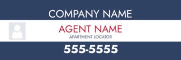 Picture of 6" x 18" Property Management 15