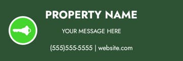 Picture of 6" x 18" Property Management 12