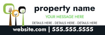 Picture of 6" x 18" Property Management 10