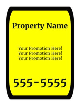 Picture of 24" x 18" Property Management 16